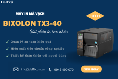 MÁY IN MÃ VẠCH BIXOLON TX403 CHÍNH HÃNG, GIÁ TỐT NHẤT